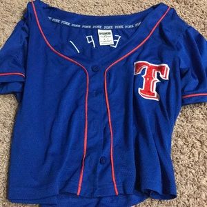 TEXAS RANGERS VS CROP TOP